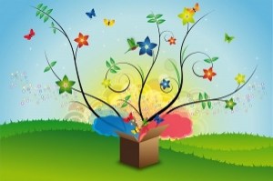 La caja mágica de donde sale lo que tenemos y queremos está nuestra cabeza y se llama "Pensamientos"