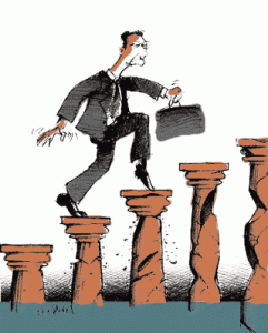 Quien no cultiva buenos hábitos corre el riesgo permanente de pisar en falso y caer.