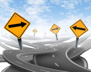 Tomar decisiones sobre la dirección que camino tomar, parte por la claridad en nuestras metas y sistema de valoración.