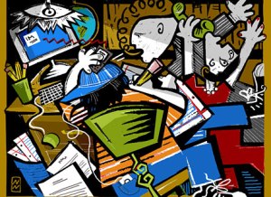 Nuestro cuerpo puede hacer muchas cosas al mismo tiempo, pero como serer humanos cuando lo intentamos, normalmente perdemos los detalles.