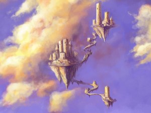 No es dejar de construir castillos en el aire, es hacer las baese para que no caigan.