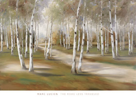 No tenemos que ir por donde va todo el mundo, cada quien tiene un sendero que seguir. Encuéntralo.